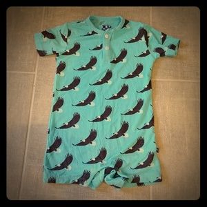 Kickee Pants shirts romper 3-6 months
